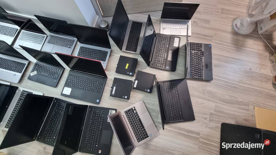 Pakiet 60 laptopów i5 i7345678 gen 8gb Dell Hp Głuchołazy