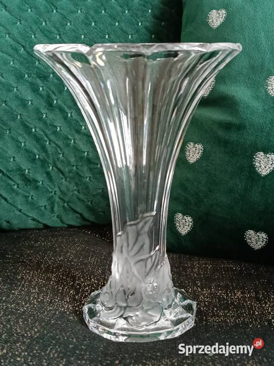 Wazon szkło kryształowe Bleikristal Germany Jastrzębie-Zdrój