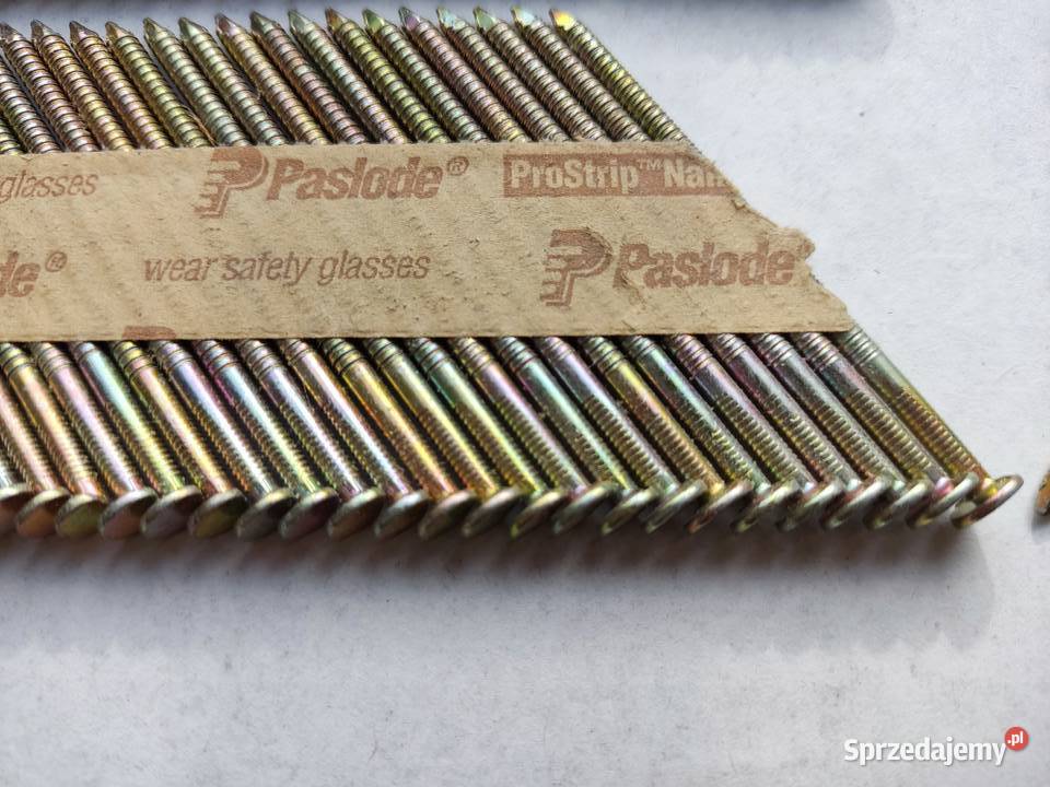 Gwoździe łączone papierem marki Paslode ProStrip Głuchołazy