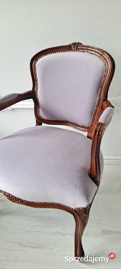 Stylowy fotel krzesło Ludwik Ludwikowski Szczecin