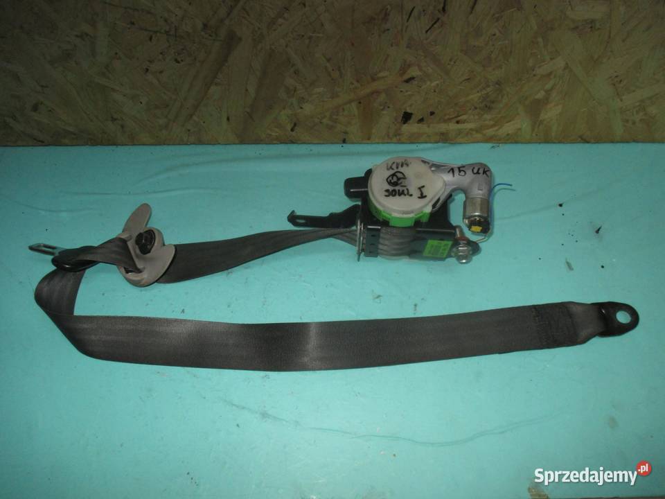 KIA SOUL I 09r pas bezpieczeństwa lewy przód Motoryzacja