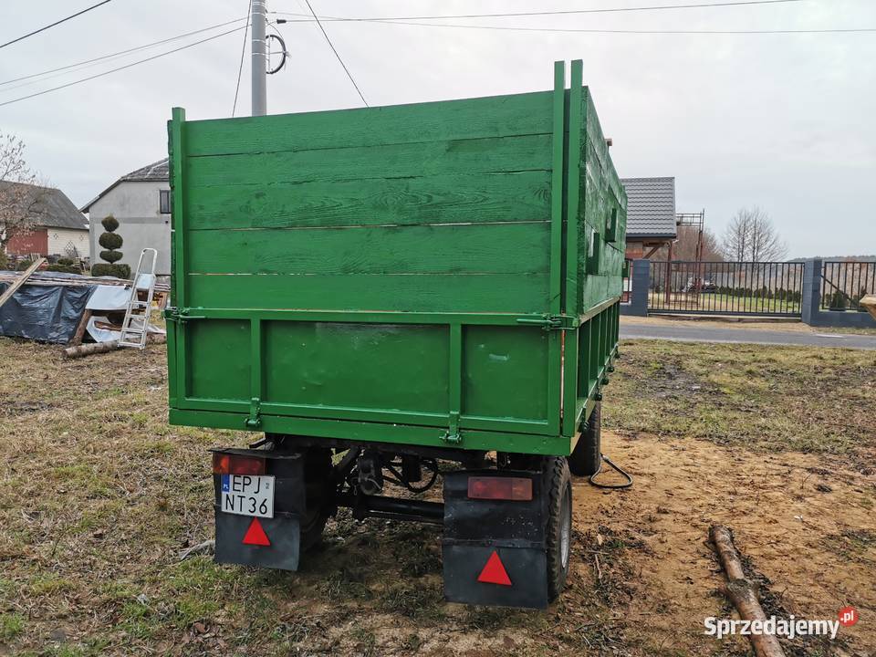 Przyczepa rolnicza Sanok w45 Przyczepy rolnicze Prusicko