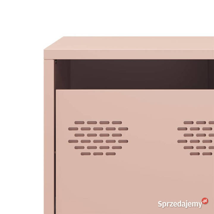Szafka RTV różowa 1015x39x435 stal walcowana na Warszawa