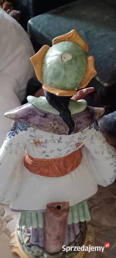 figura porcelana sygnowana z brakami potężna i Figurki i rzeźby wielkopolskie Poznań