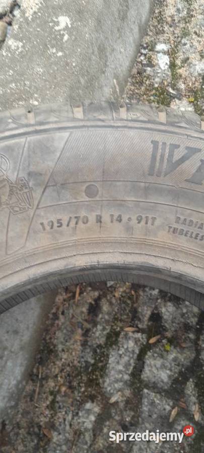 Sprzedam Oponę Marki Viking City Tech II195 70 lubuskie Dobiegniew