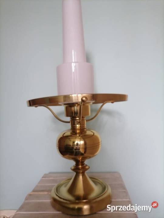 Stara lampa mosiężna Kraków sprzedam