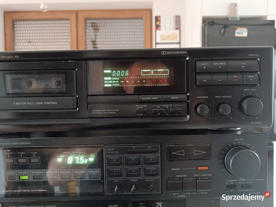 Zestaw Onkyo Deck TA 2820 Amplituner TX 7220 Kalisz