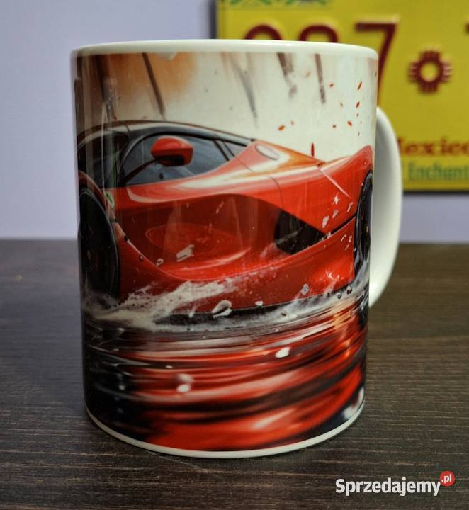 Kubek reklamowy z własną grafiką logiem tekstem wielkopolskie