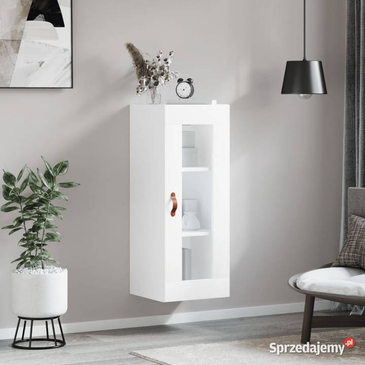 Szafka wisząca biała 345x34x90 WM828884 Warszawa