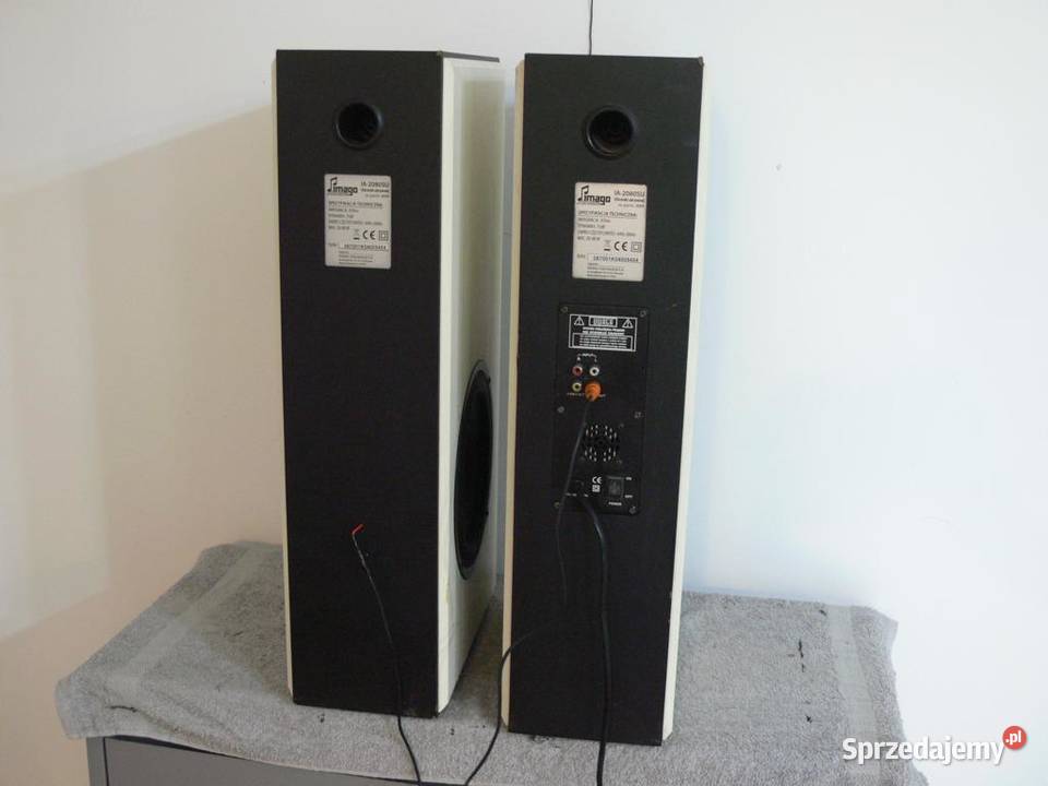 Kolumny aktywne USB AUX 2 X 80 wat sprawne Jasło