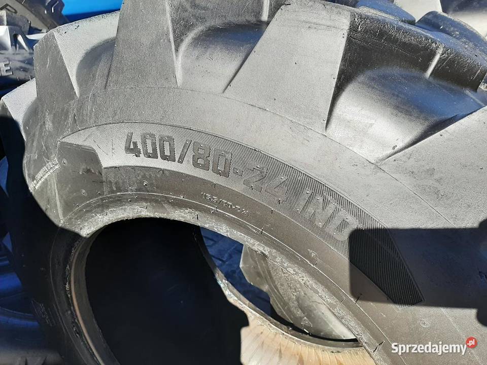 2xOpona używana 4008024 1558024 40080R24 CAMSO Zaścianki sprzedam