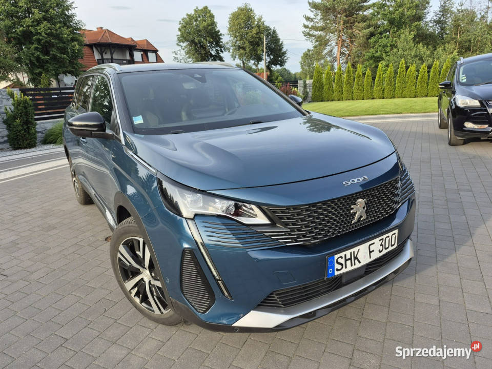 Peugeot 5008 kamera GT full led ALKANTARA 7 137456km lubelskie Drelów