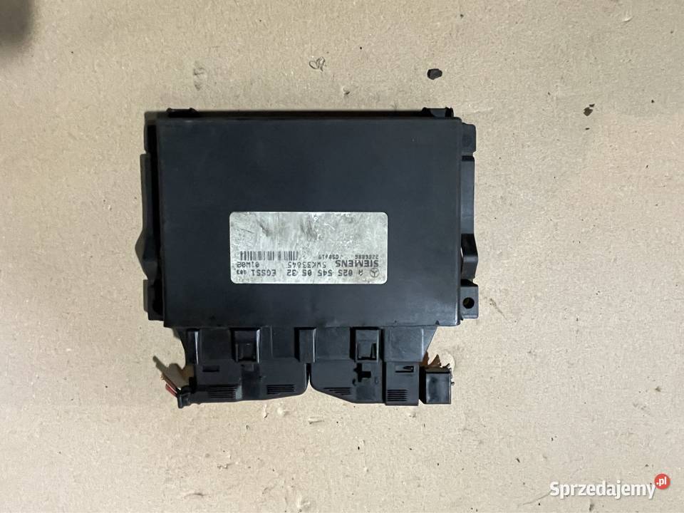 sterownik skrzyni biegów 0255450532 mercedes s Rok produkcji 2004 Szczecin