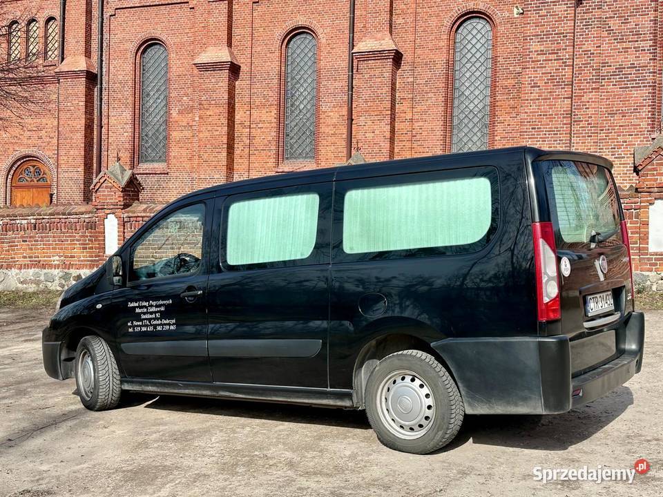 Fiat Scudo karawan specjalny pogrzebowy zabudowa kujawsko-pomorskie Golub-Dobrzyń sprzedam