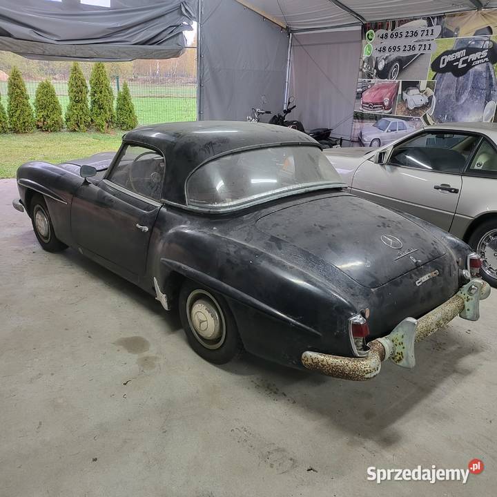 mercedes 190sl w121 Samochody osobowe Krajanka