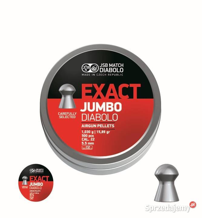 Diabolo JSB EXACT JUMBO kal55500 mazowieckie Warszawa