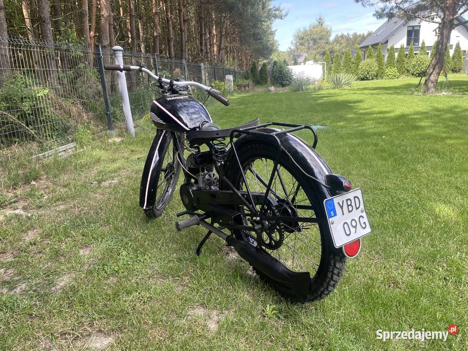 Husqvarna d24 1946 w super stanie zamienię na 120cm3 Motocykle, skutery, quady Busko-Zdrój sprzedam