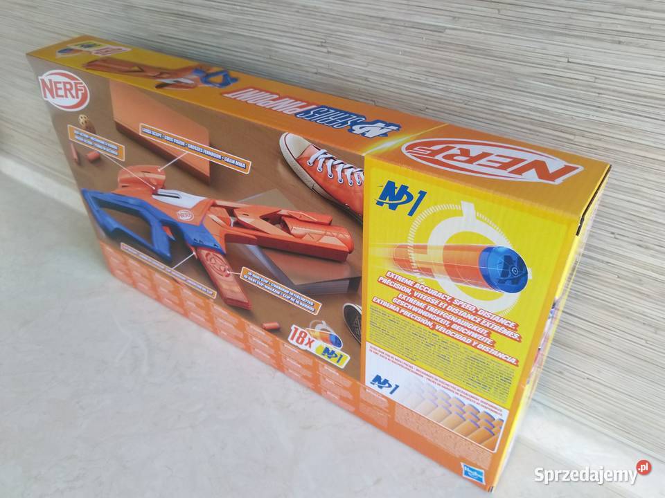 NAJTANIEJ Nerf Pinpoint Wyrzutnia 18 Strzałek sprzedam