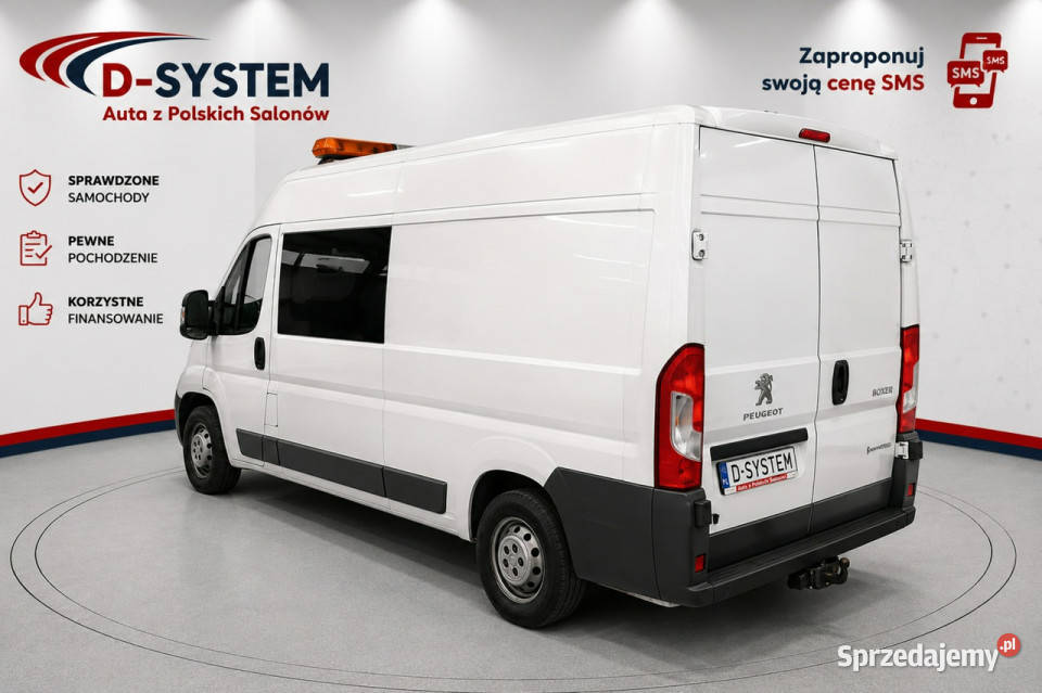 Peugeot Boxer 18r LONG Furgon Brygadówka 1997cm3 podlaskie Białystok sprzedam