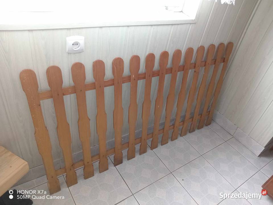 Płotek ochronny dzieci drewniany mało używany świętokrzyskie Daleszyce