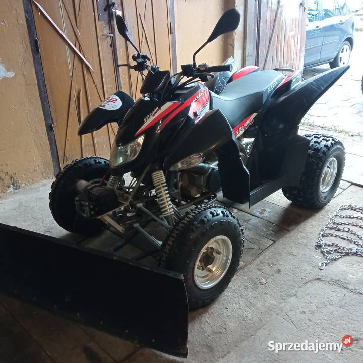 Quad Access SP 300 S Lucky Star pług wyciągarka śląskie Częstochowa