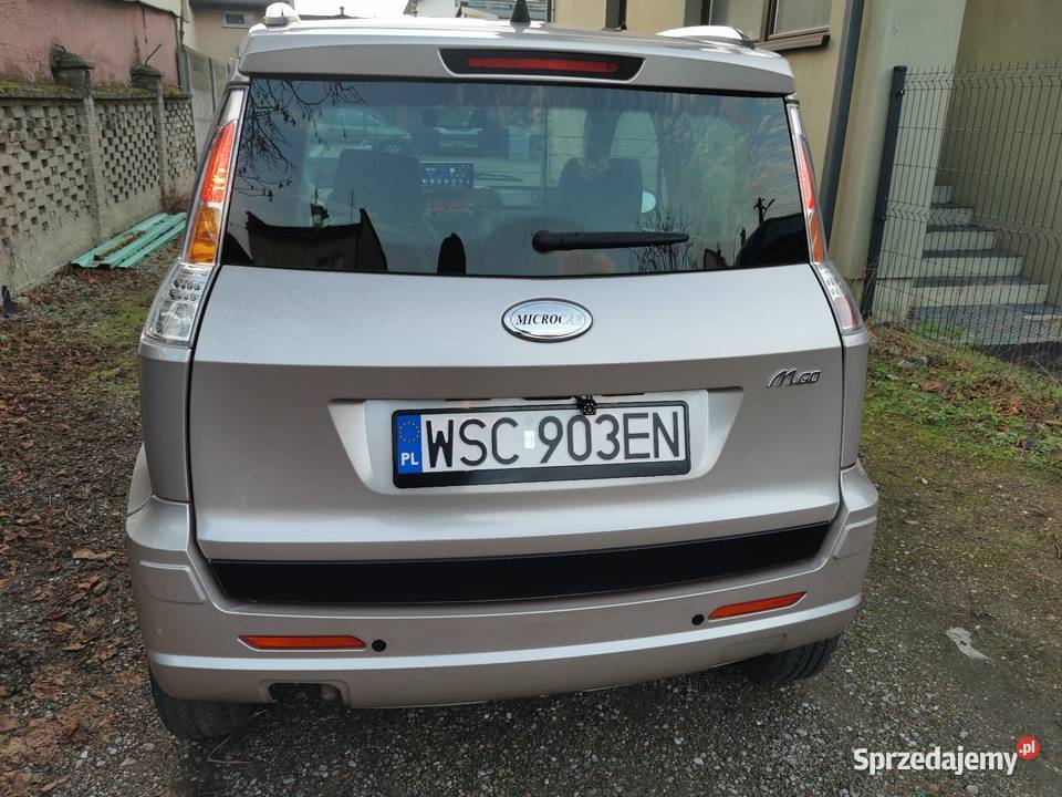 Microcar MGO 2010r 4 osobowy Fak VAT23 L7e na B1 2/3 Sochaczew sprzedam