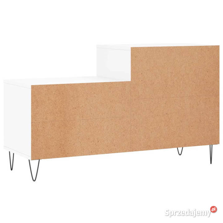Szafka na buty wysoki połysk biała 102x36x60