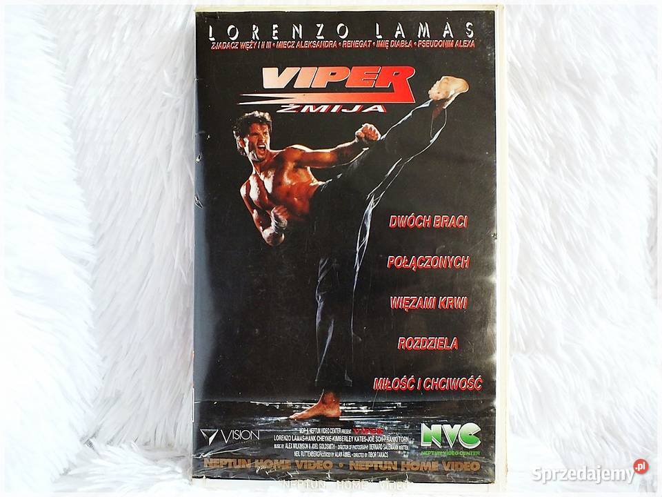 Kaseta VHS Film VIPER ŻMIJA Lorenzo Lamas