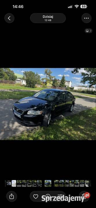 Volvo s40 20 hdi zarejestrowany anglik skórzana tapicerka Żyrardów
