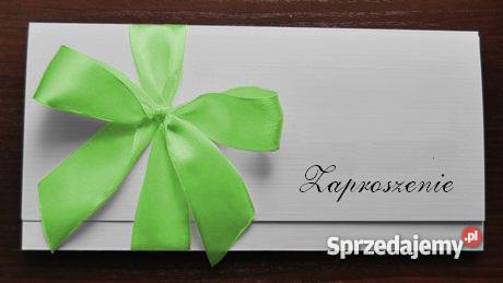 robione zaproszenia ślubne Nowa Sarzyna
