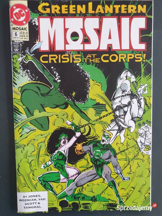 Green Lantern Mosaic 6 komiksów DC USA 1992 sprzedam