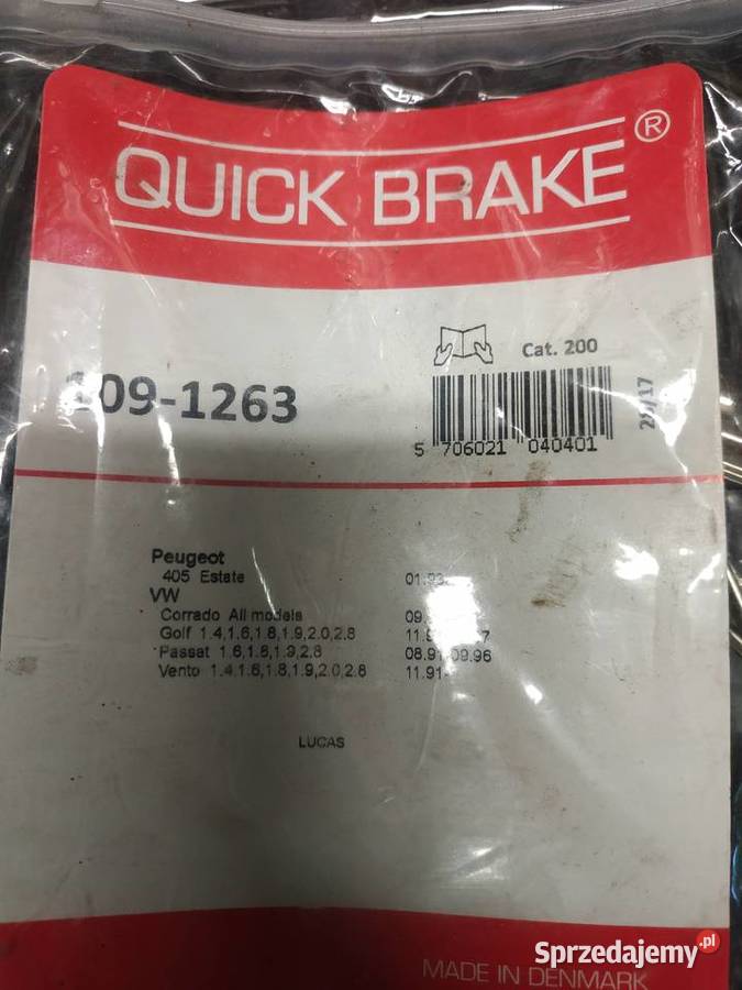 Blaszki klocków hamulcowych Wrocław