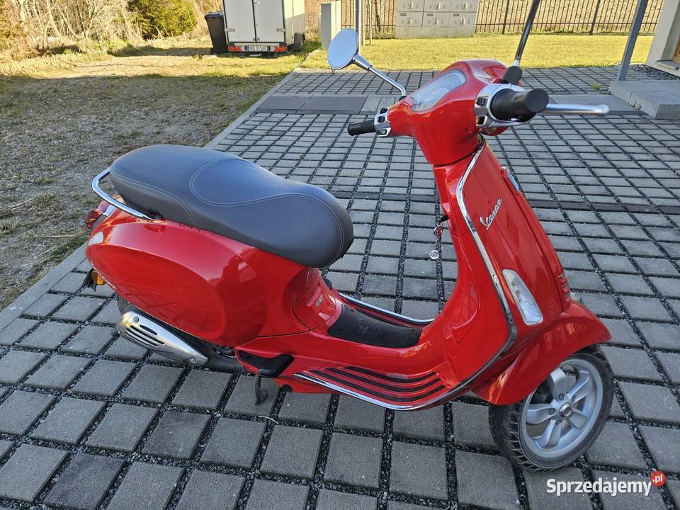 Skuter Vespa Primavera 50cc Rosso Drgon Dębki