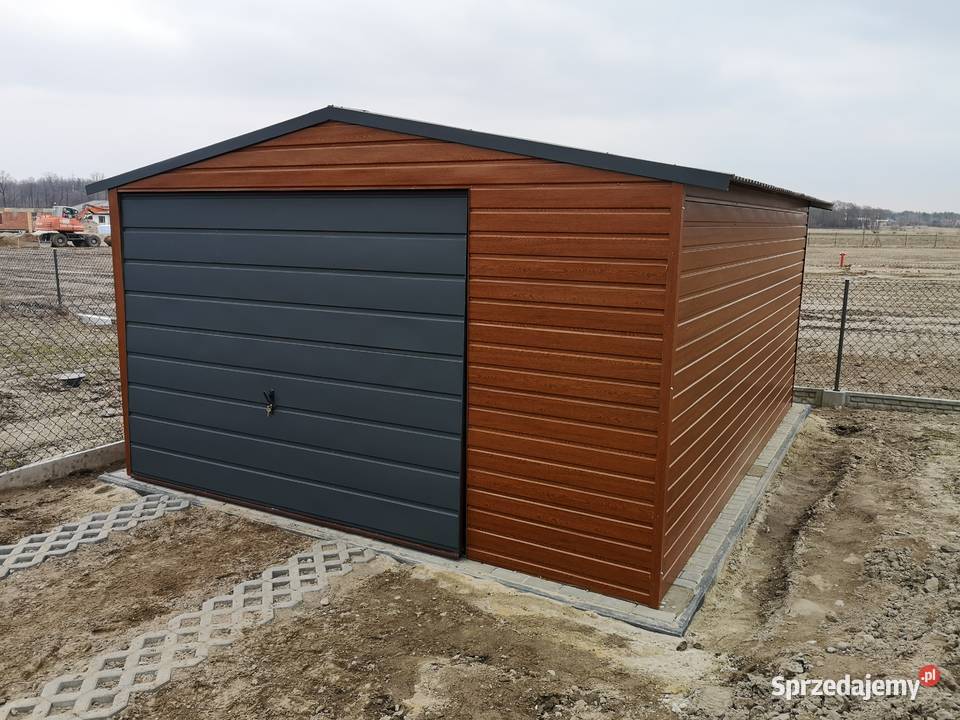 Producent garaży blaszanych profil zamknięty Gdańsk