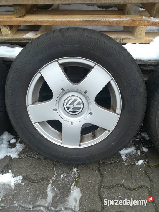 Oryginalne felgi z golfa 4 6Jx15H2 ET38 opony Volkswagen (oryginalne) Olsztyn sprzedam
