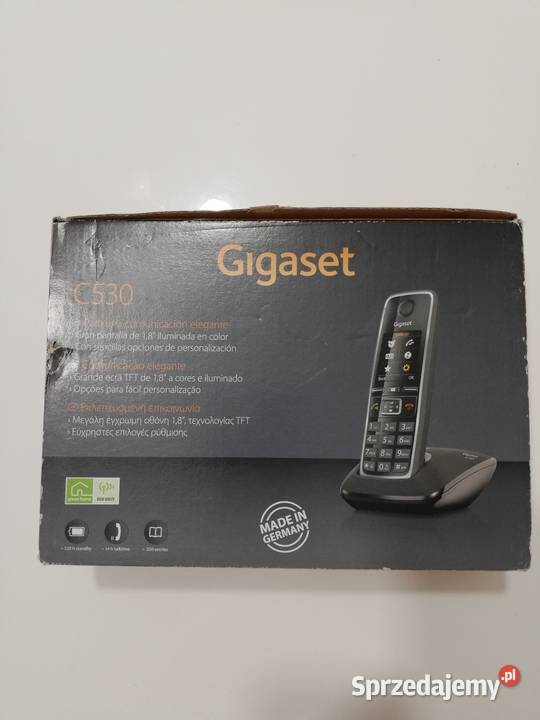 Telefon bezprzewodowy GIGASET C530 C530A Telefony bezprzewodowe Żagań sprzedam