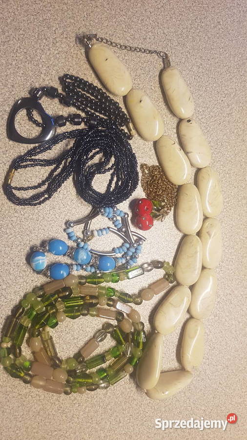 Bransolety korale kolczyki Polanica-Zdrój