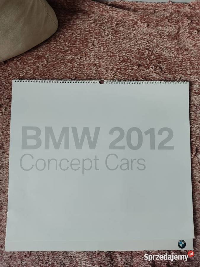 Kalendarz BMW 2012 Concept Cars 58 x 54 cm.