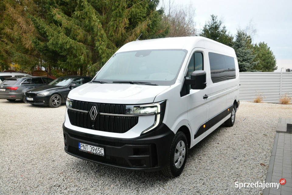 Renault Master 9 osobowy 2025r nowy 2lata biały Warszawa