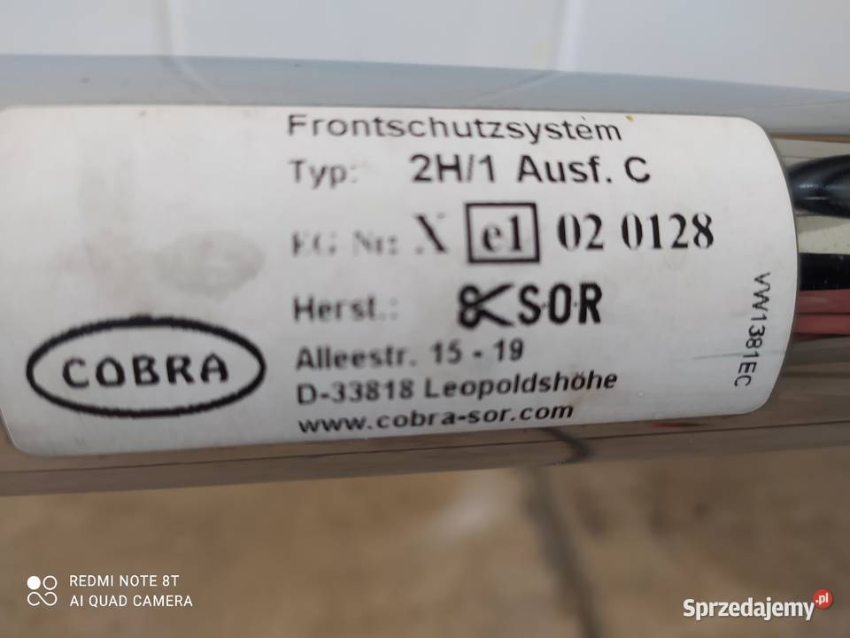 VW AMAROK ORUROWANIE PRZEDNIE sprzedam