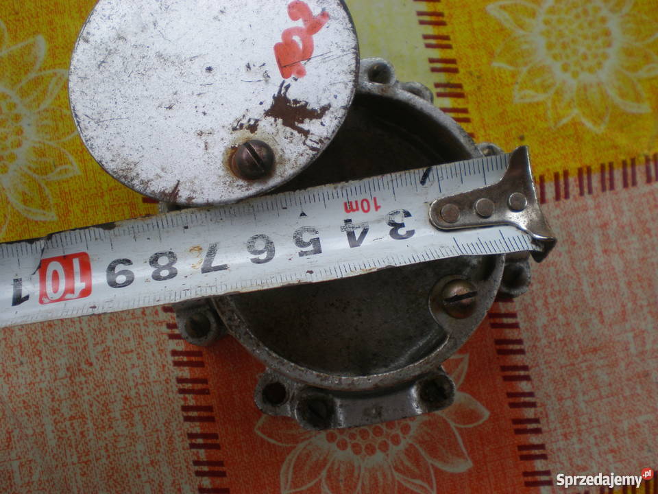 Zabytkowa puszka aluminiowarozeta retro inny kolor Gorzów Wielkopolski