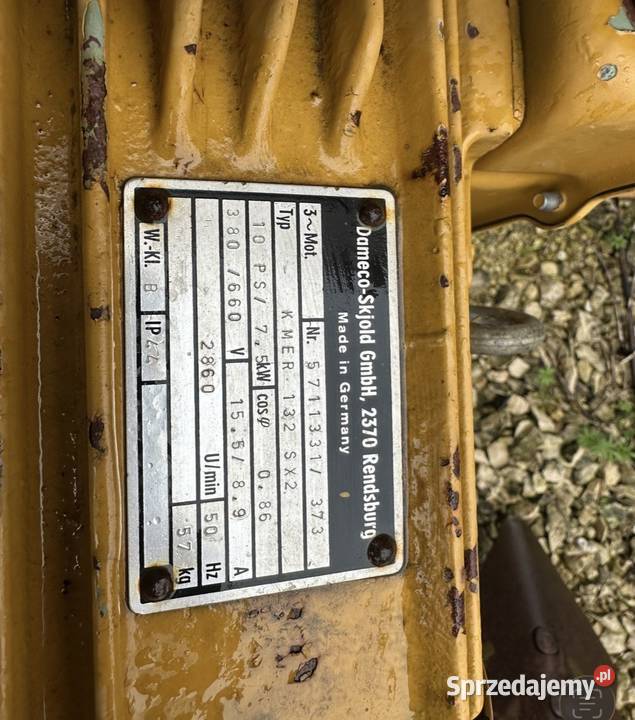 Śrutownik z zasypem skiold Silnik 75kw Łachów