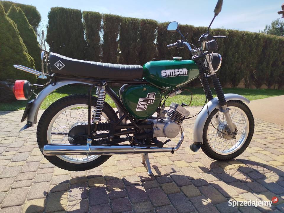 Simson S51 1989 r 50cm3 Pajęczno