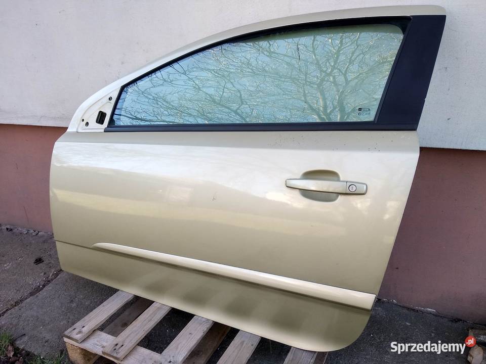 Opel Astra H GTC drzwi lewe kierowcy boczek Sieradz