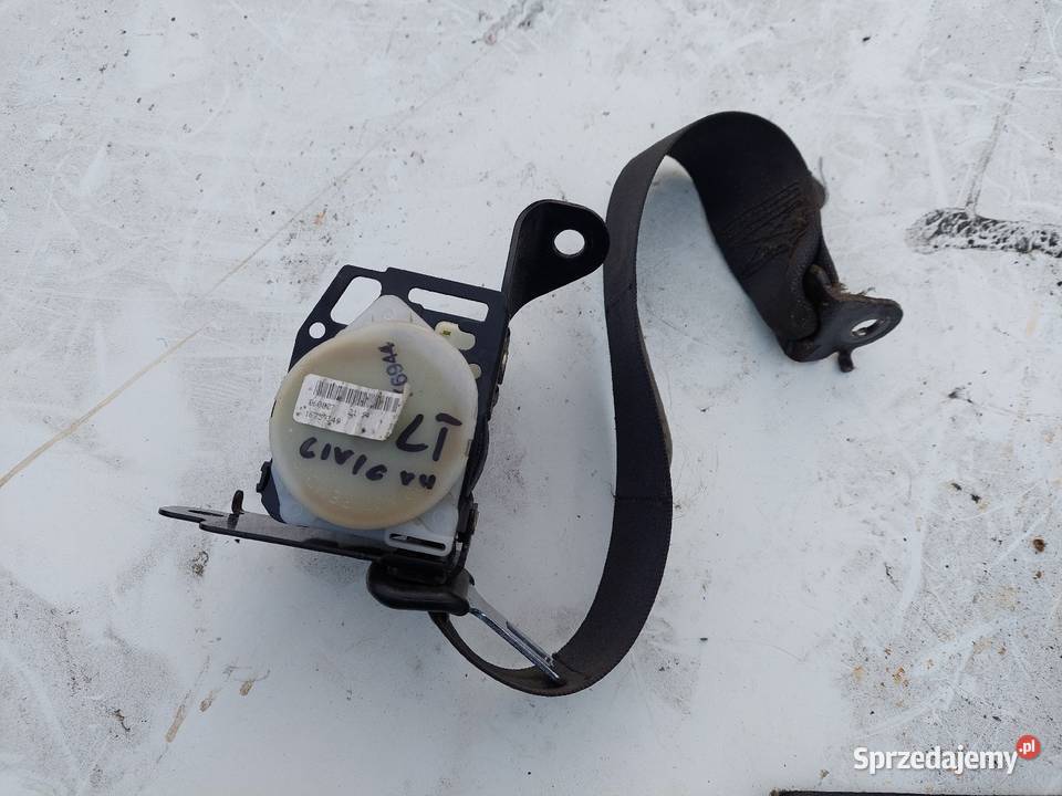 Pas bezpieczeństwa lewy tył Honda Civic VII 3D Przyborów sprzedam