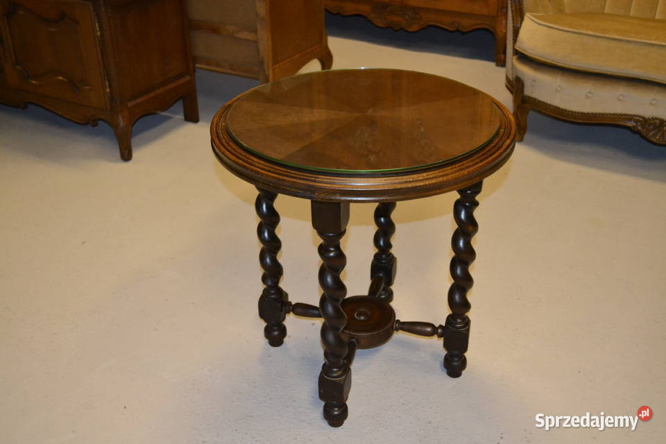 stolik kawowy ciemny dąb