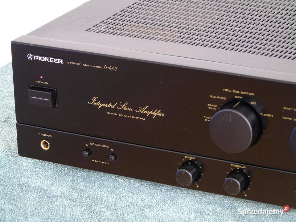 Wzmacniacz Pioneer A447 mocny 550 wat śliczny i