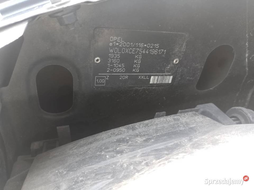 Opel MerivaA2004 r17 CDTIKod Lak Z 20RCzęści manualna Zduńska Wola