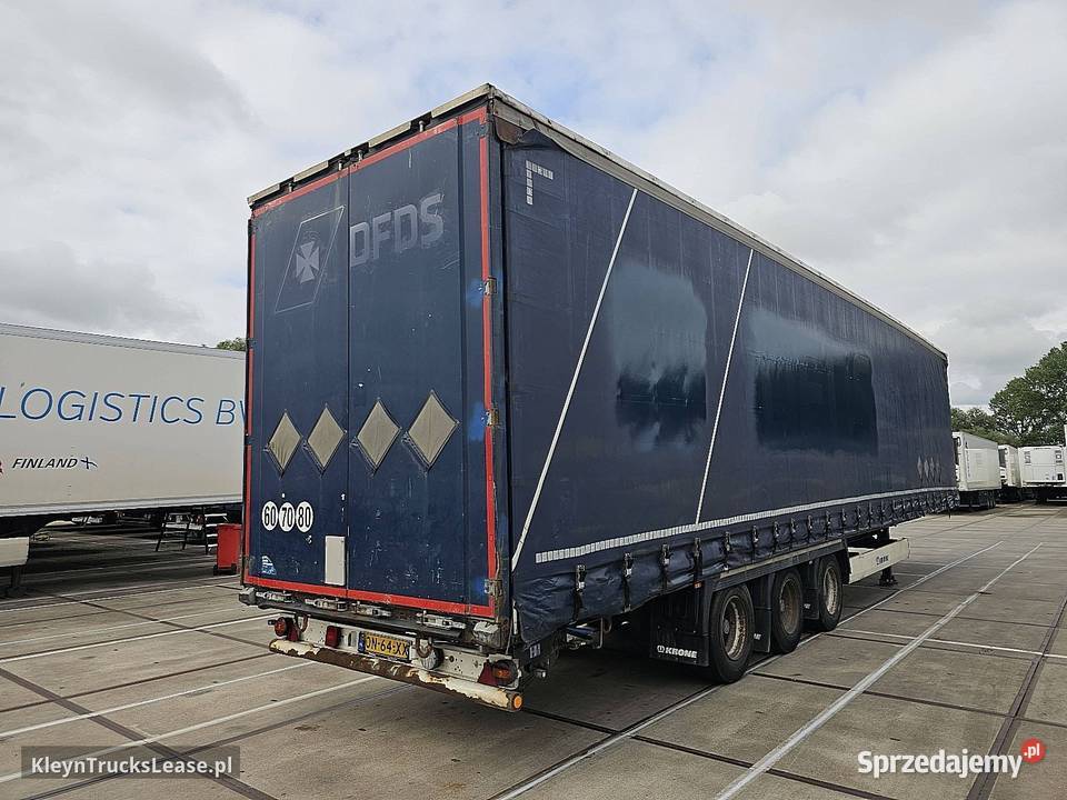 Krone NA DRUM BRAKES MEGA firanka 2015 towarowe Przyczepy i naczepy sprzedam