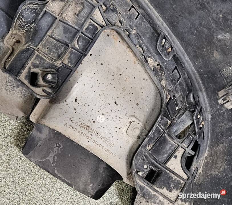 Dyfuzor nakładka zderzaka wydech Mercedes GLE Gorzów Wielkopolski